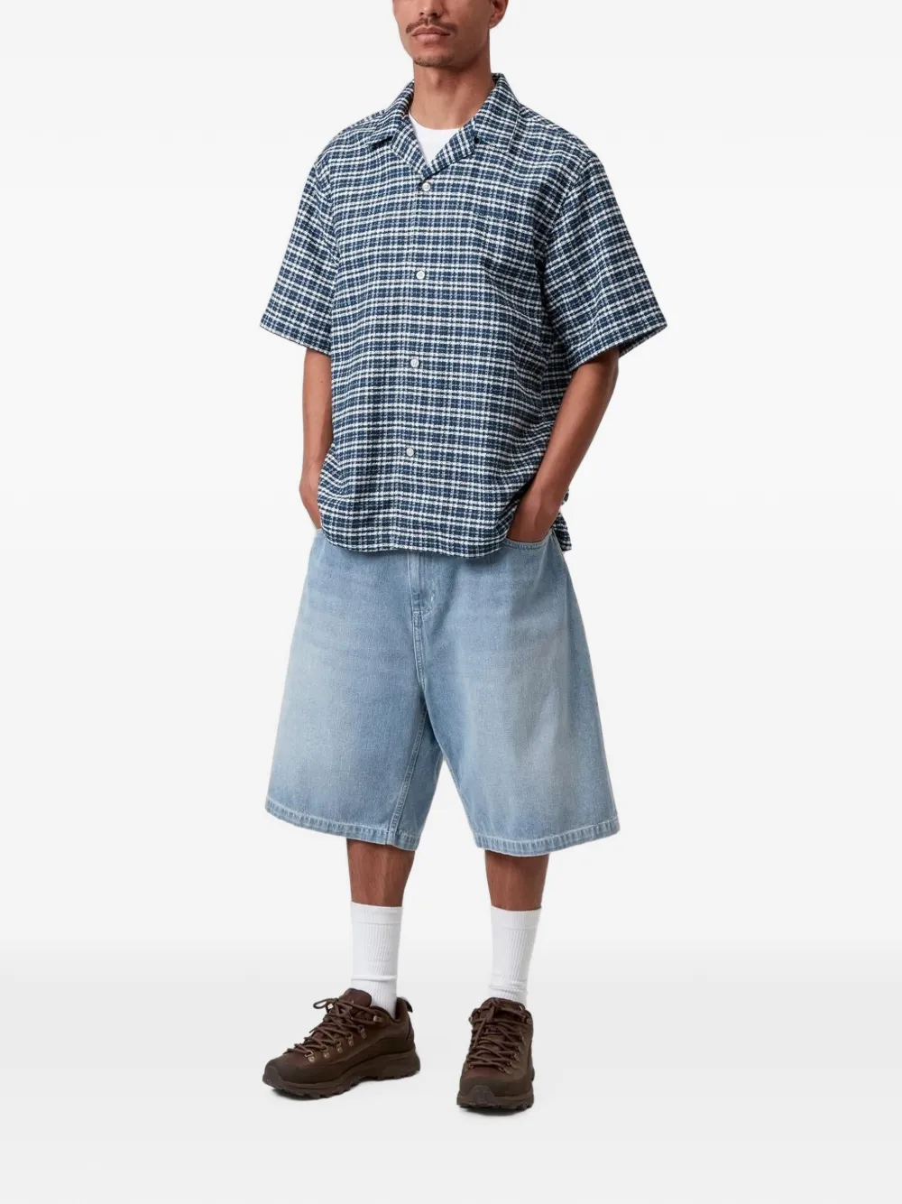 Carhartt WIP Brandon shorts Blauw