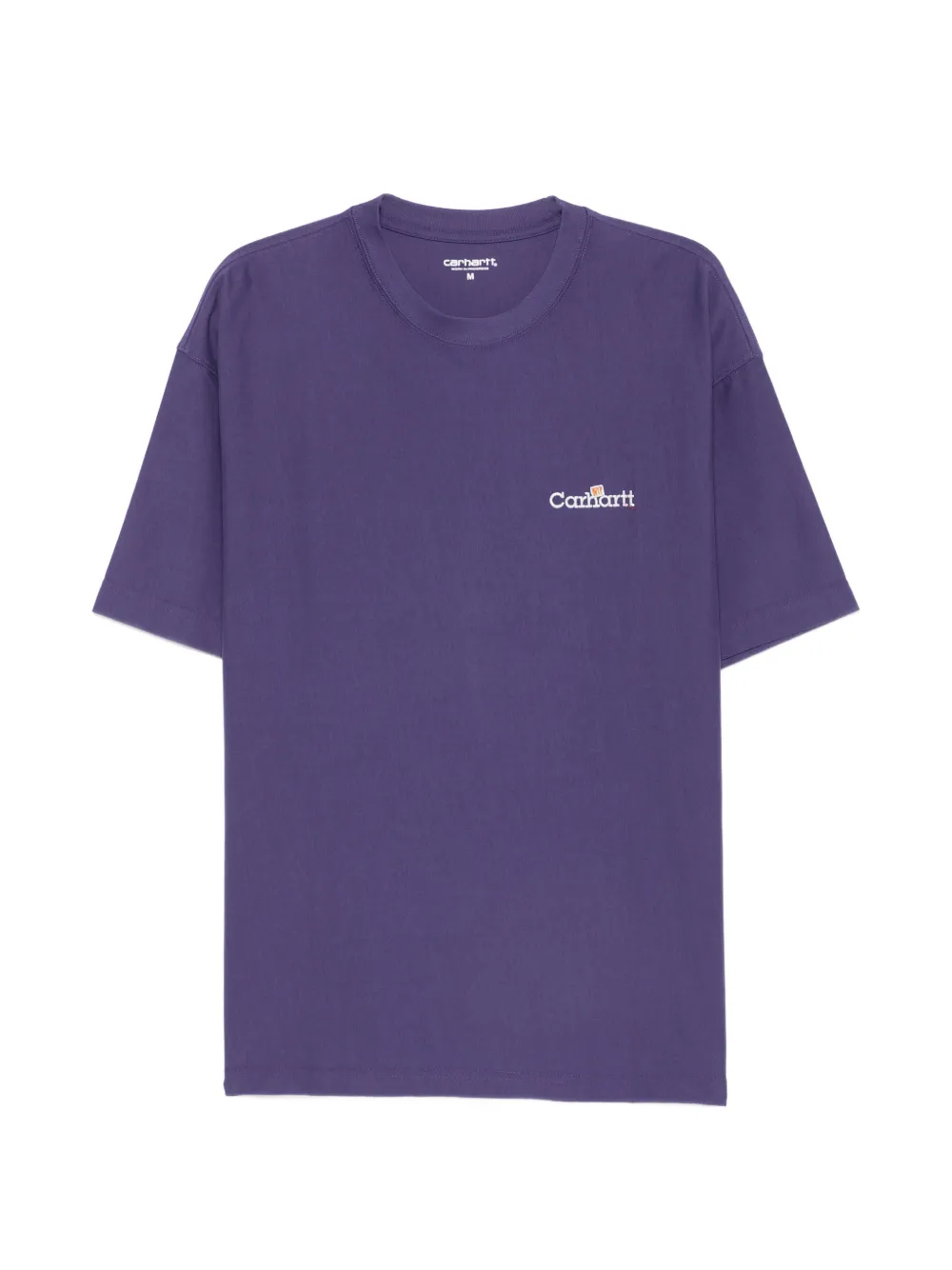 Carhartt WIP logo-embroidered T-shirt - Viola