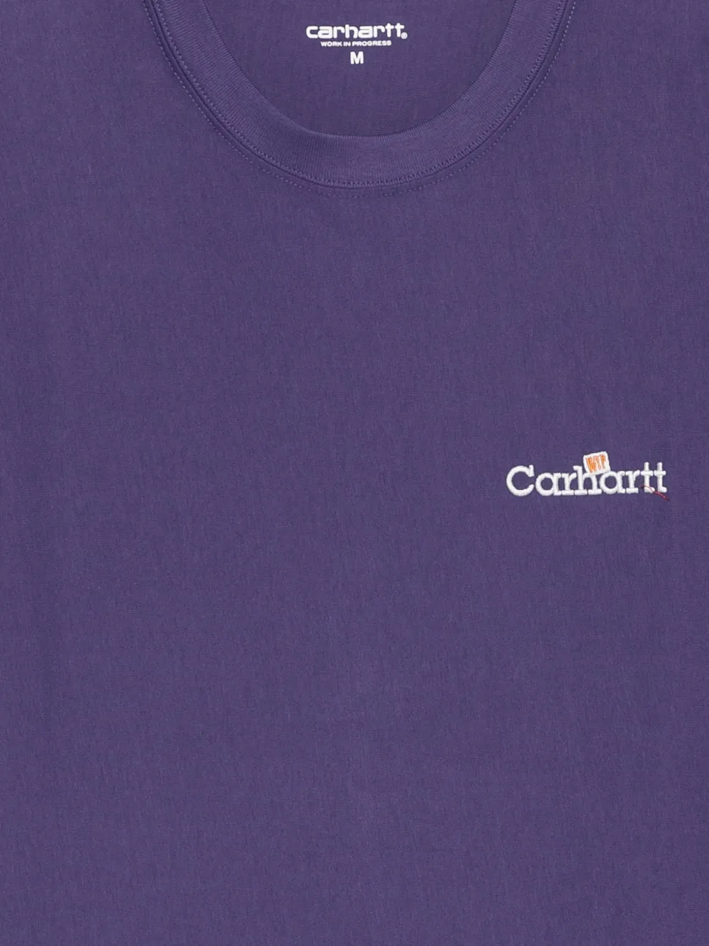 Carhartt WIP T-shirt met geborduurd logo Paars