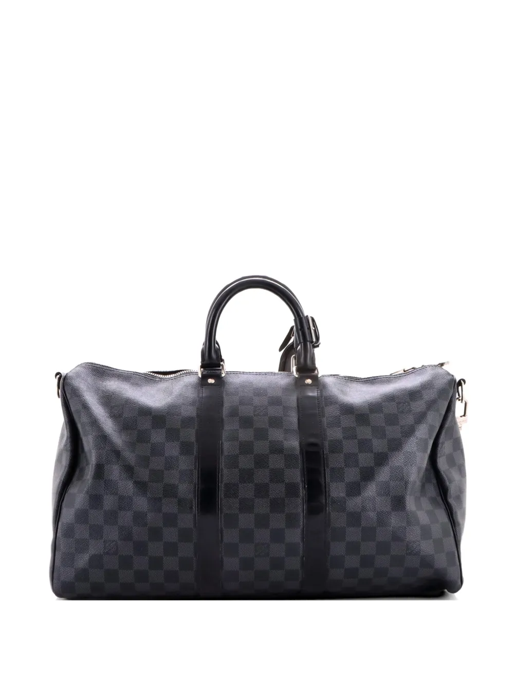 Louis Vuitton Pre-Owned Keepall Bandouliere Bag Damier Graphite 45 travel bag - Nero