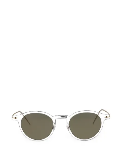 Lindberg round-frame titanium sunglasses