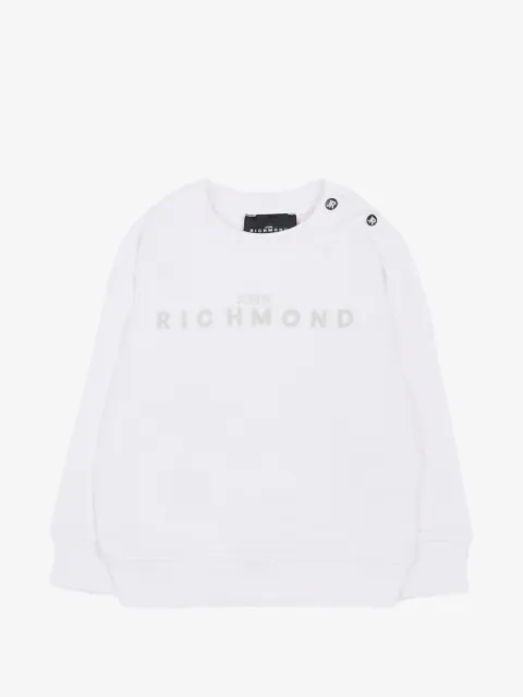 John Richmond Junior Sweatshirt mit Druckknöpfen