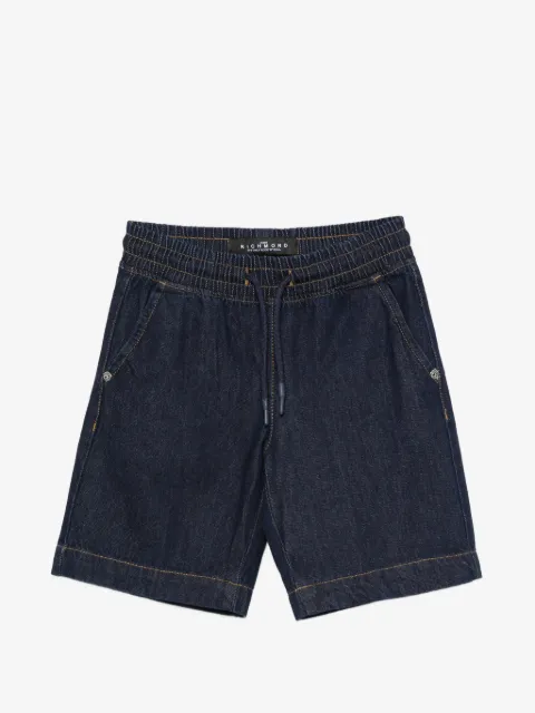 John Richmond Junior drawstring elasticated-waist shorts
