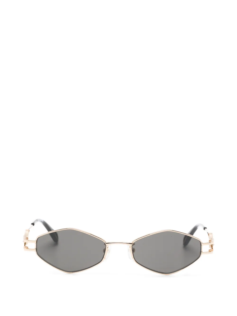 Zadig&Voltaire geometric-frame wings-motif sunglasses - Gold
