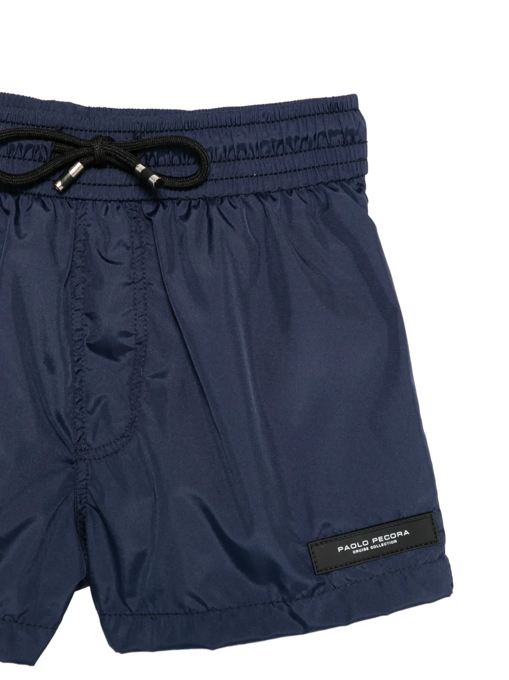 Paolo Pecora Kids Zwembroek met trekkoord Blauw