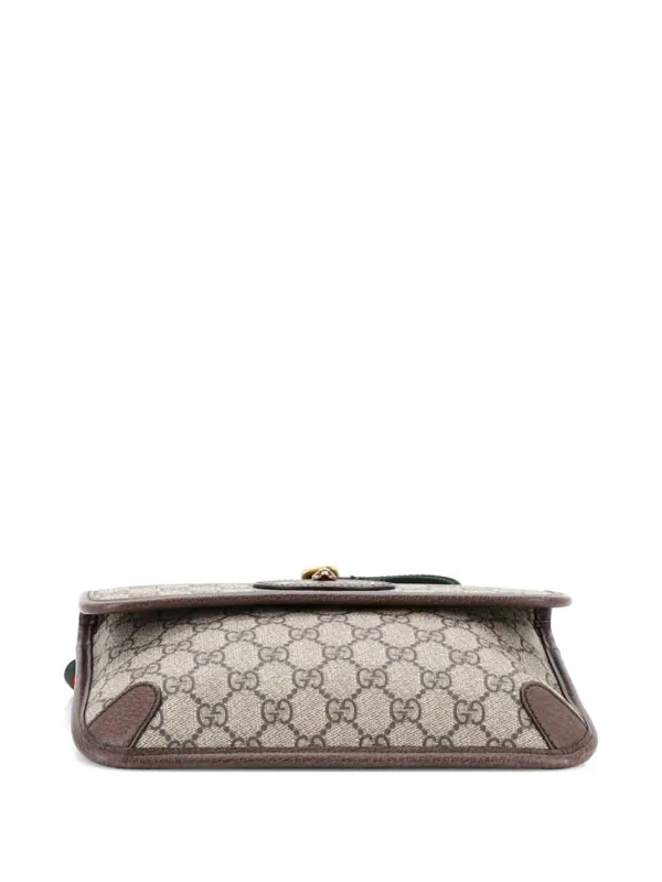 Gucci Pre-Owned ネオ ヴィンテージ フラップ GGコーテッドキャンバス 