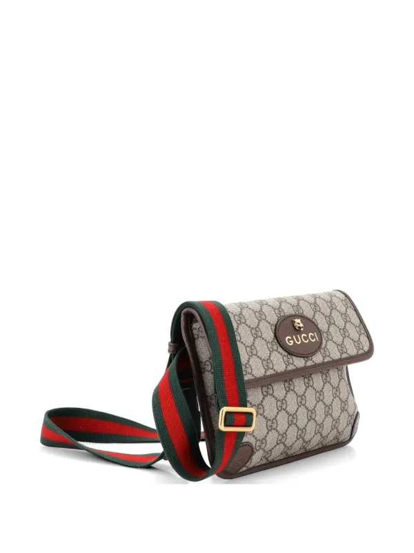 Gucci Pre-Owned ネオ ヴィンテージ フラップ GGコーテッドキャンバス 