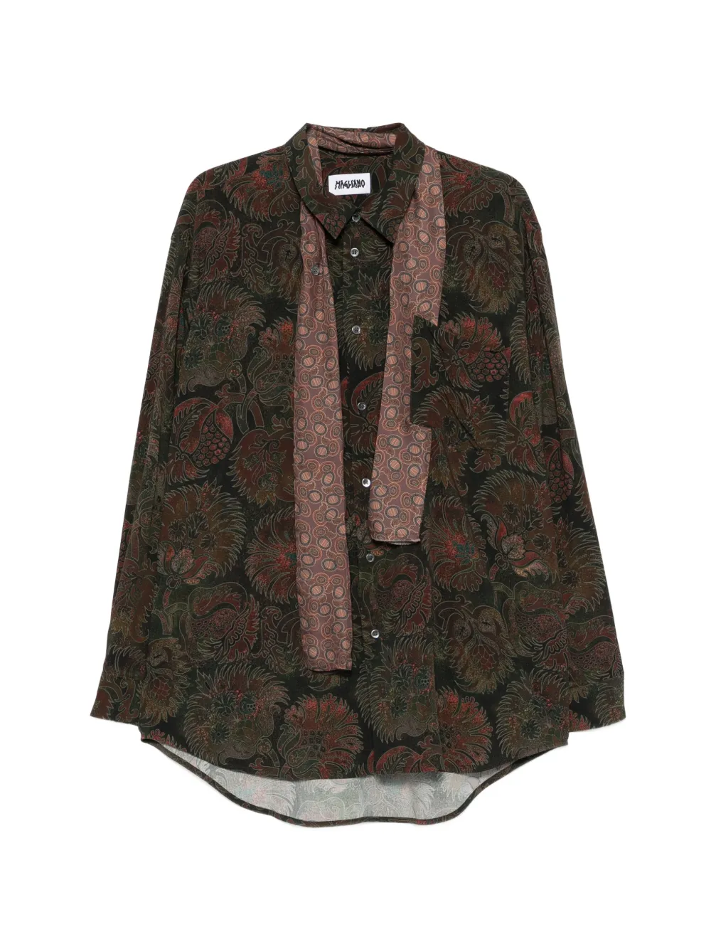 Magliano Liquid Penna long-sleeve shirt - Grün