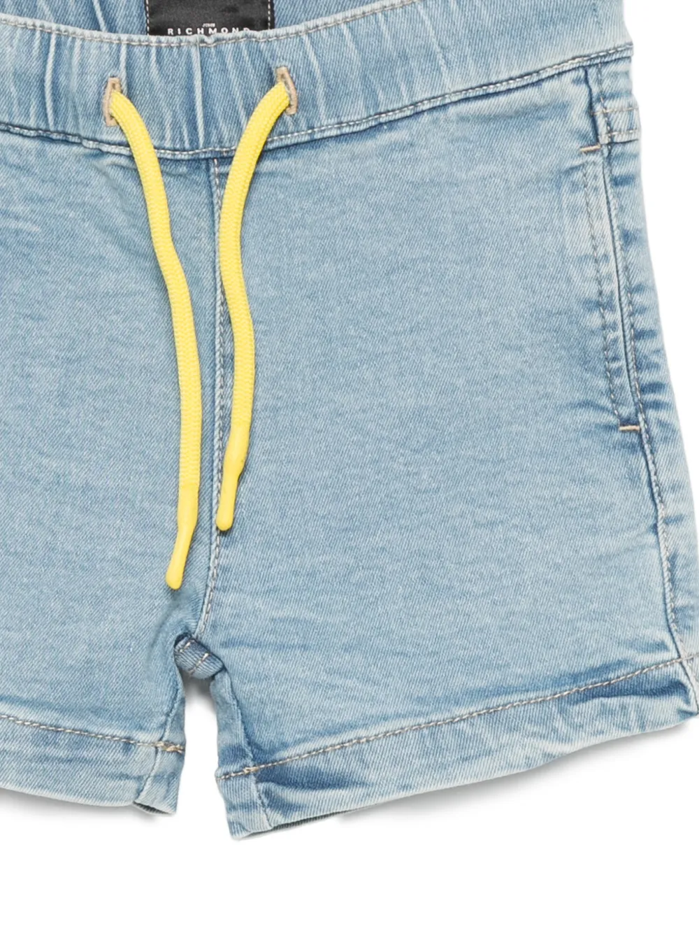 John Richmond Junior Shorts met trekkoord en logopatch Blauw