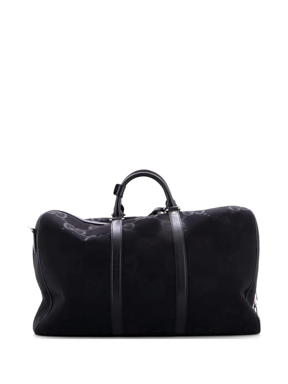 Gucci Pre-Owned Convertible Duffle Bag Jumbo GG Canvas Large