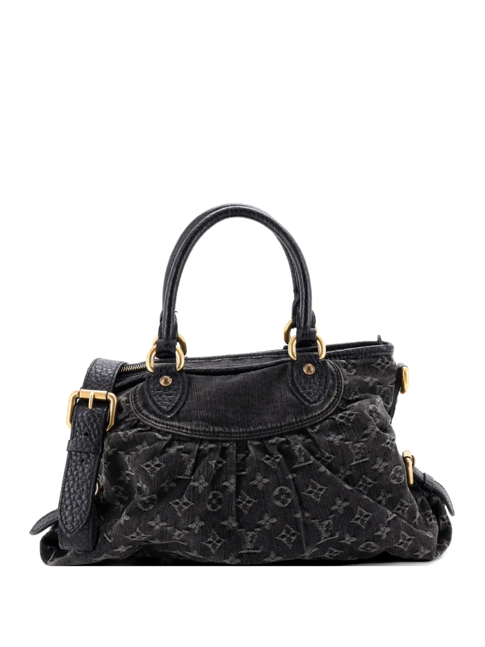 Louis Vuitton Pre-Owned Neo Cabby Handbag Monogram Denim MM tote bag - Nero