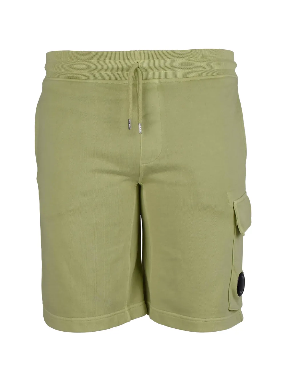 C.P. Company Lens-detail cargo shorts - Green