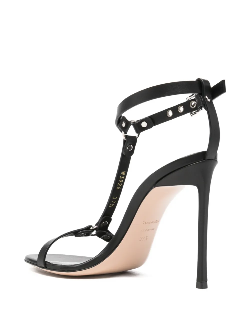 TOM FORD eyelet-embellishment sandals Zwart