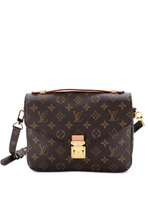 Louis Vuitton Pre-Owned Pochette Metis Monogram Canvas Crossbody