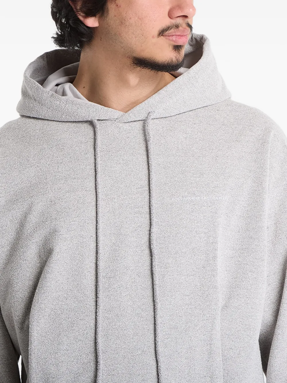Post Archive Faction Work Archive hoodie met trekkoord Grijs