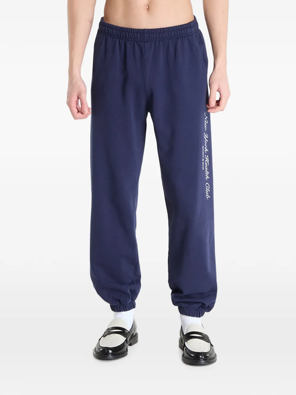 Sporty & Rich New York Health Club track pants - Blu