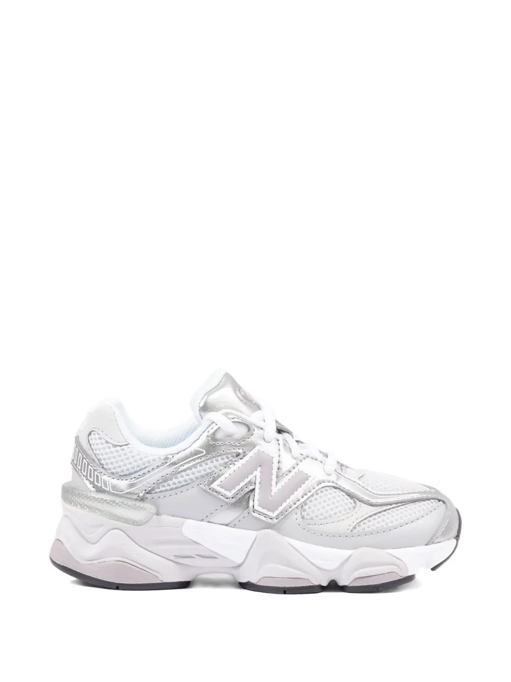 New Balance Kids 9060 mesh panelled sneakers Zilver