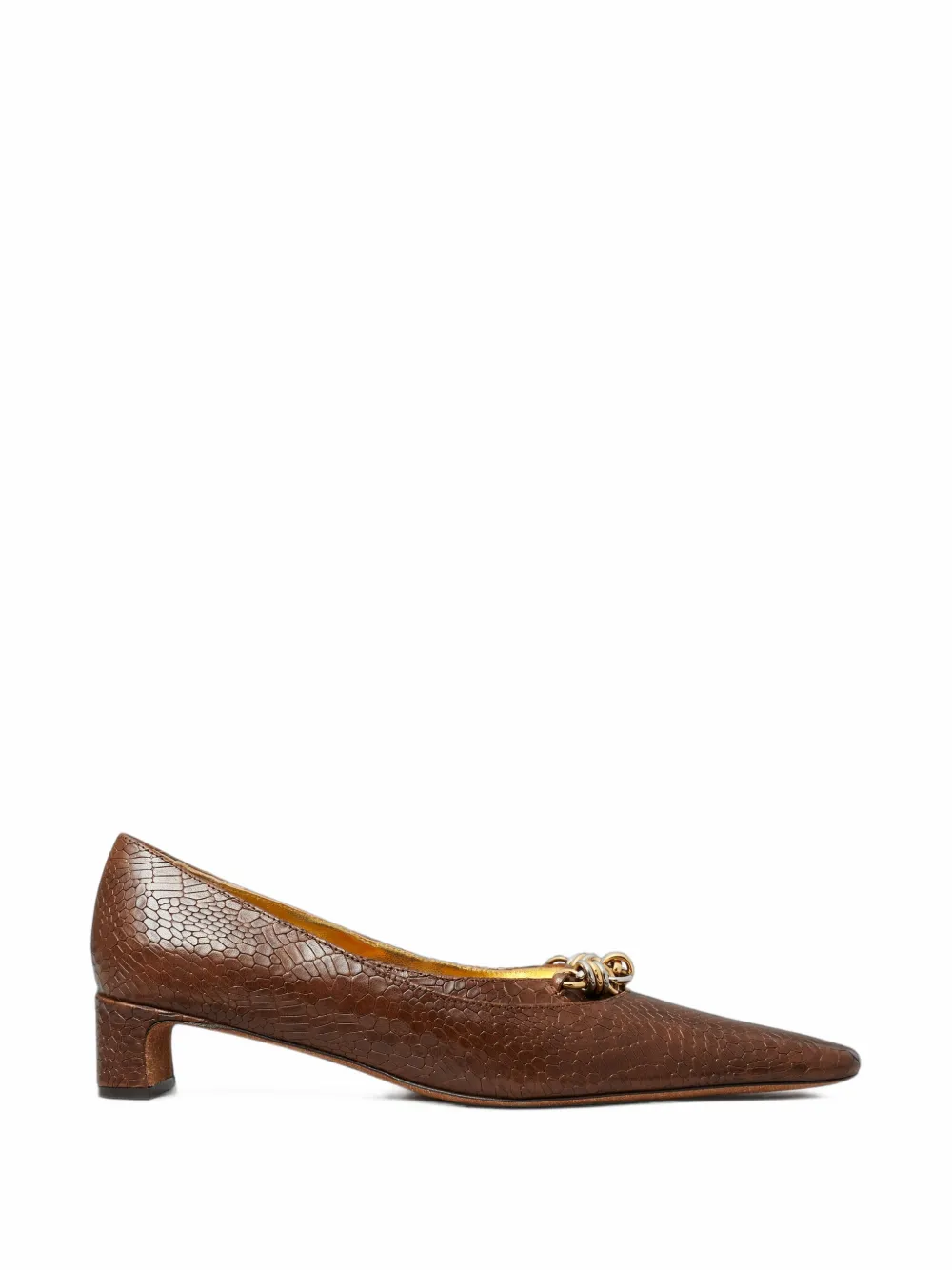 Tory Burch Runway chain pumps - Braun
