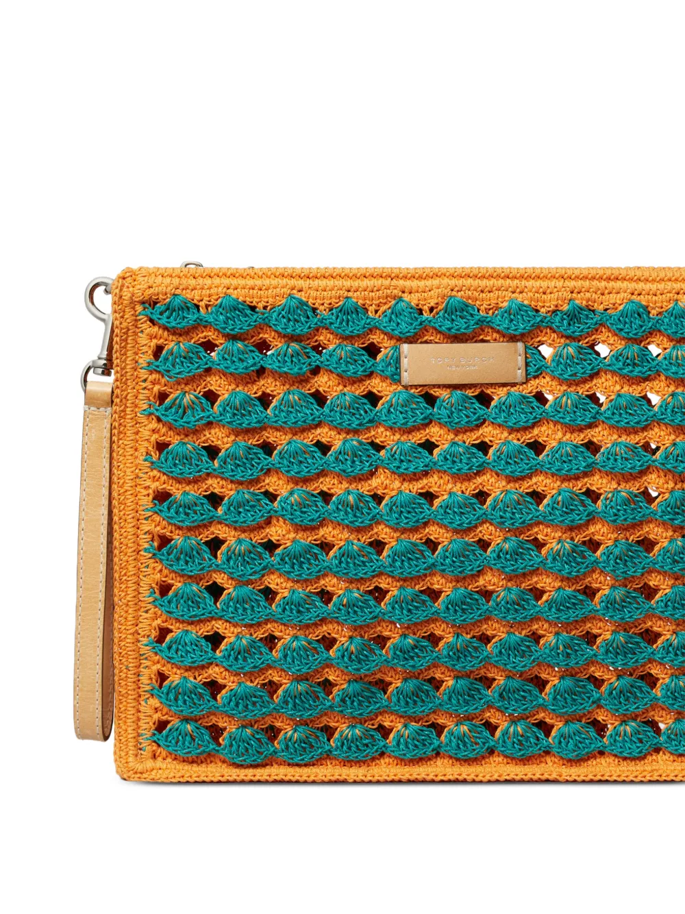 Tory Burch Handgehaakte buidel Oranje