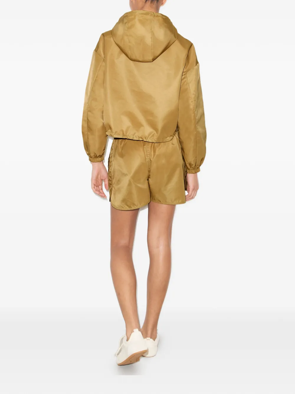  Tory Burch Chaqueta Corta Reversible - Verde 