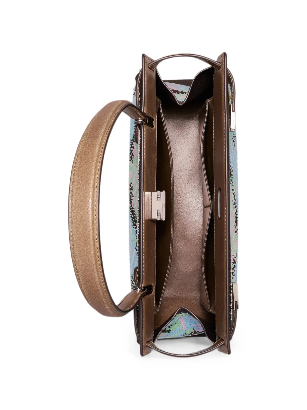 Tory Burch Lee Radziwill klassieke tas met kralen Bruin