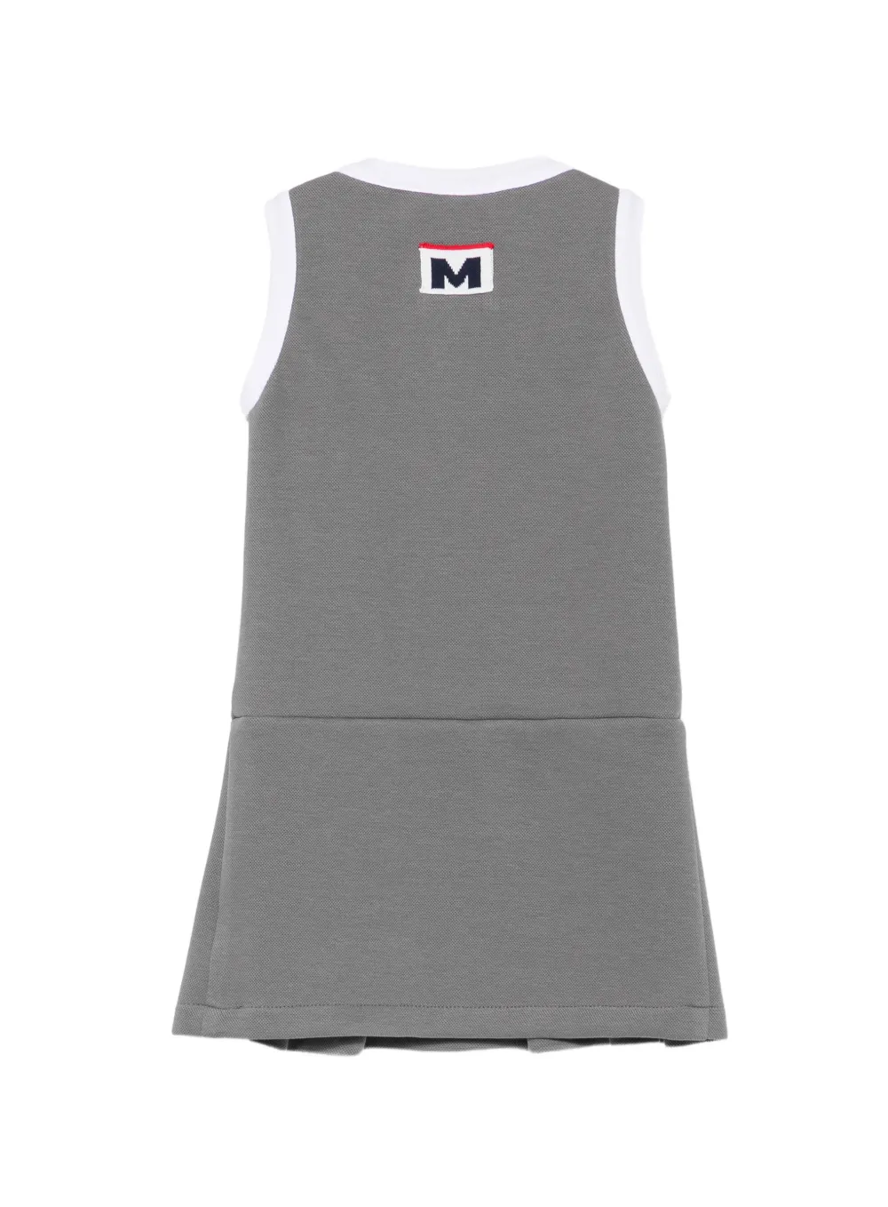 MSGM Kids Jurk met logoprint Grijs