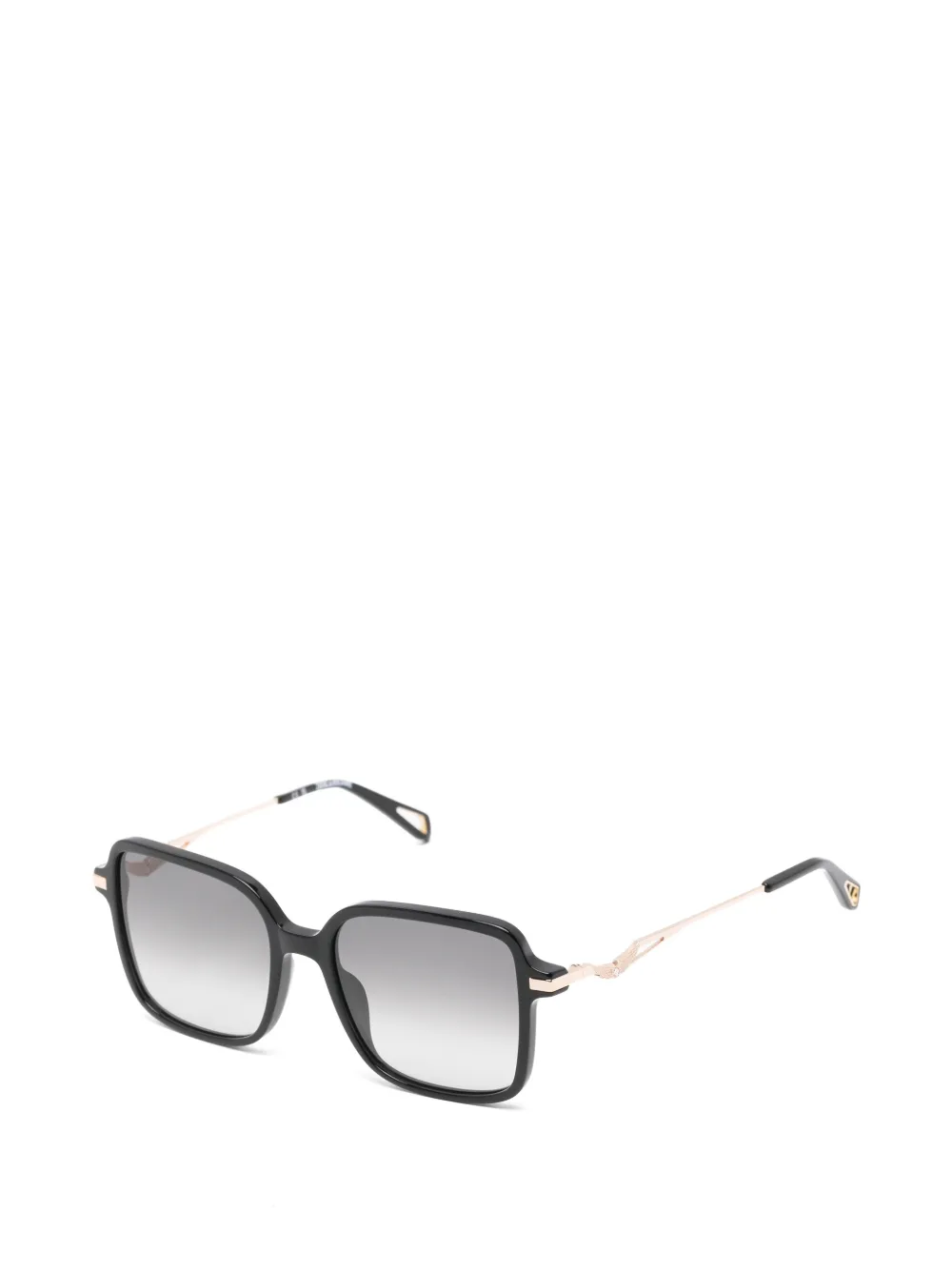 Zadig&Voltaire Zonnebril met vierkant montuur Zwart