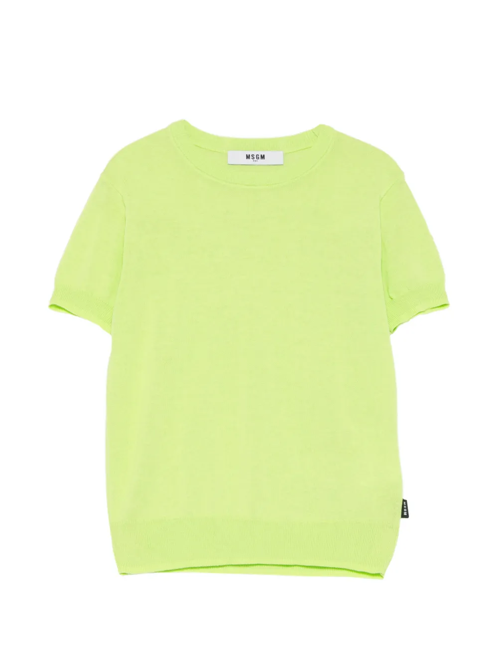 MSGM Kids short-sleeve T-shirt - Verde