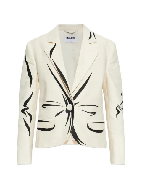 Moschino printed jacket
