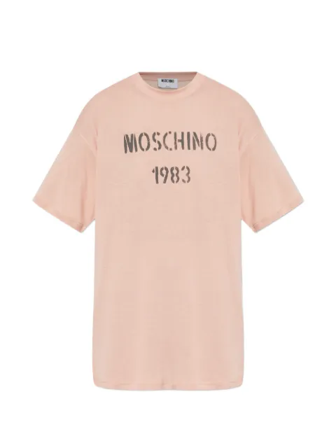 Moschino logo-print T-shirt