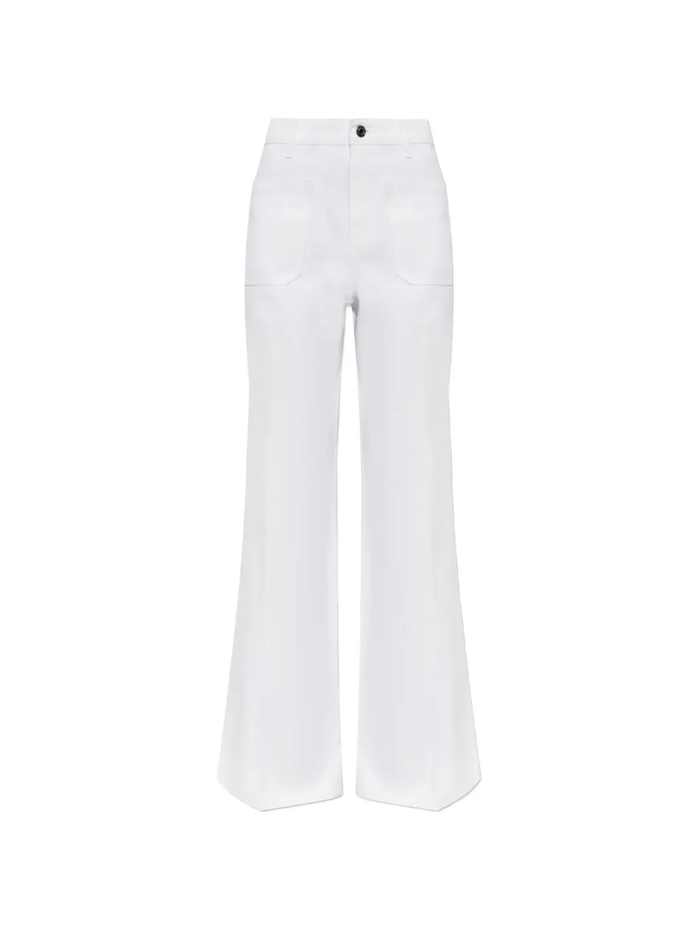 Michael Michael Kors patch-pocket flared trousers - Weiß