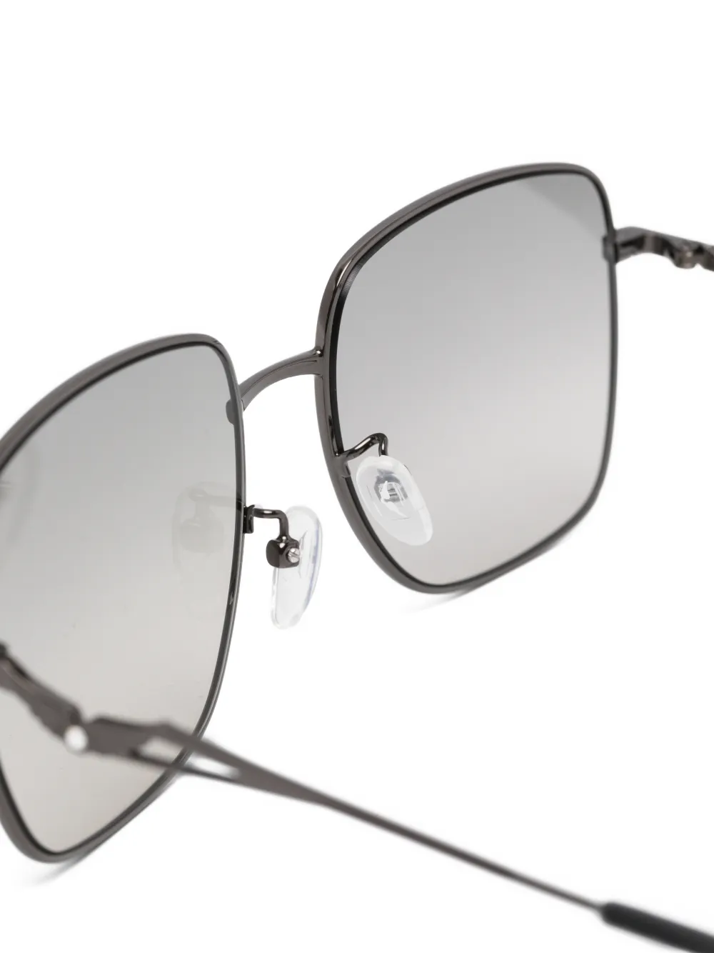 Zadig&Voltaire Zonnebril met vierkant montuur Zwart