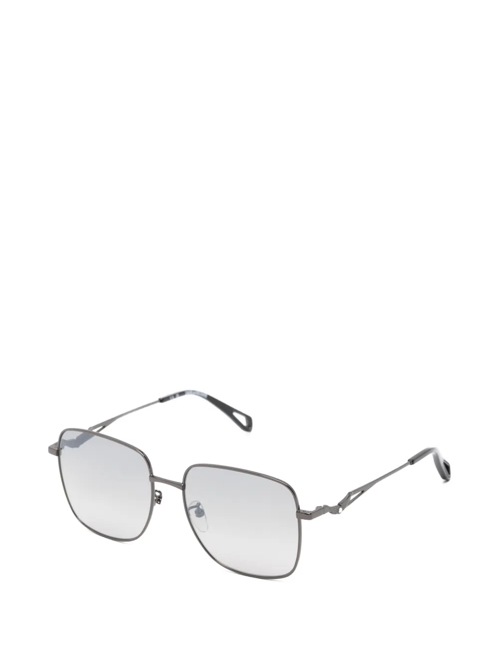 Zadig&Voltaire Zonnebril met vierkant montuur Zwart