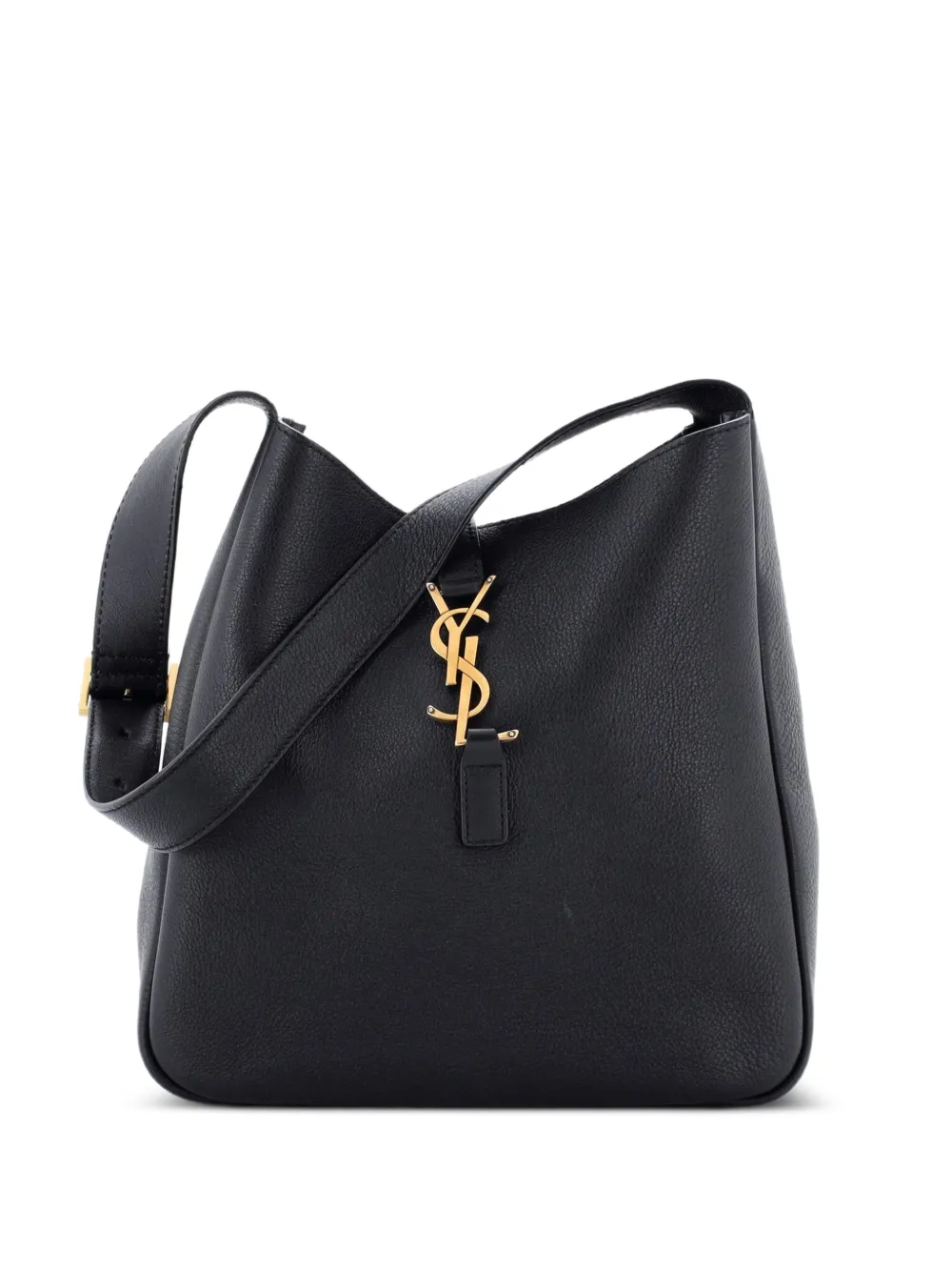 Saint Laurent Pre-Owned Le 5 a 7 Supple Leather Small hobo bag - Schwarz