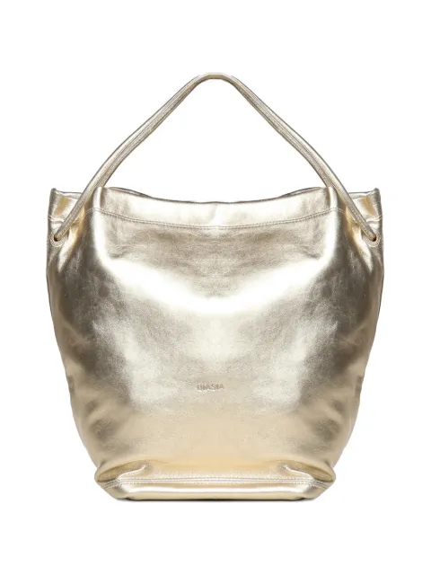 BIASIA metallic-effect tote bag