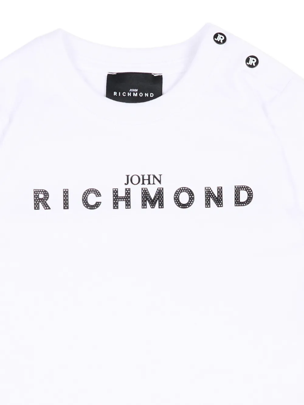 John Richmond Junior Trainingspak met logoprint Wit