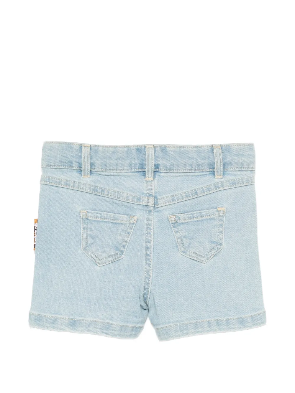 Just Cavalli Kids Shorts met logo Blauw