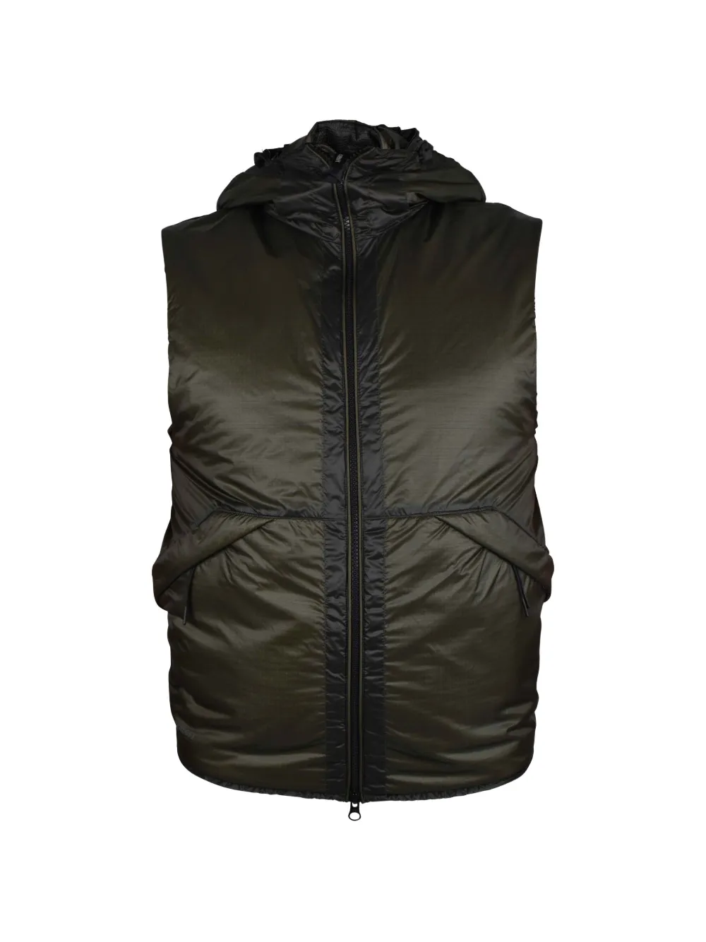C.P. Company Gilet imbottito Nada Shell con dettaglio Goggle - Verde