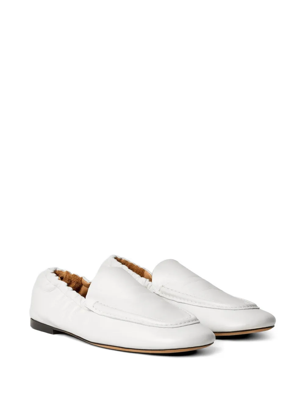 ODISSI Juno leren loafers Wit