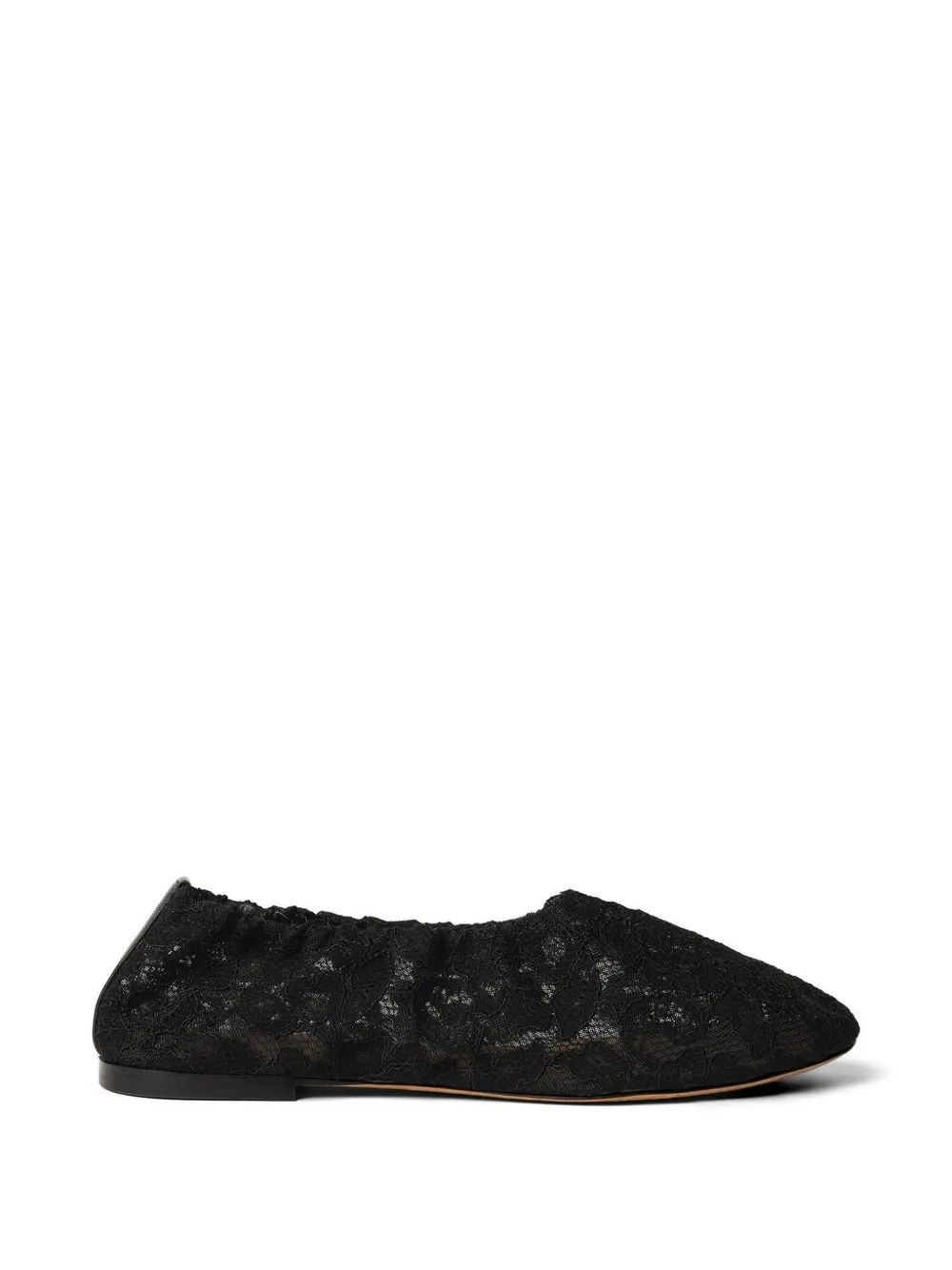 ODISSI Aicha lace ballet flats Wit