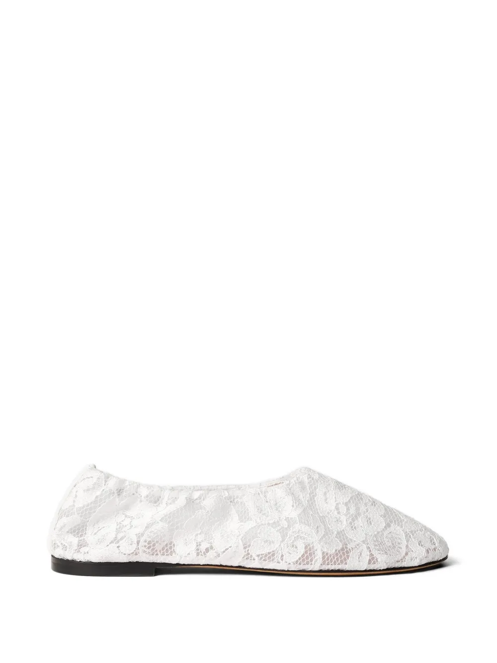 Odissì Aicha lace ballet flats - Bianco