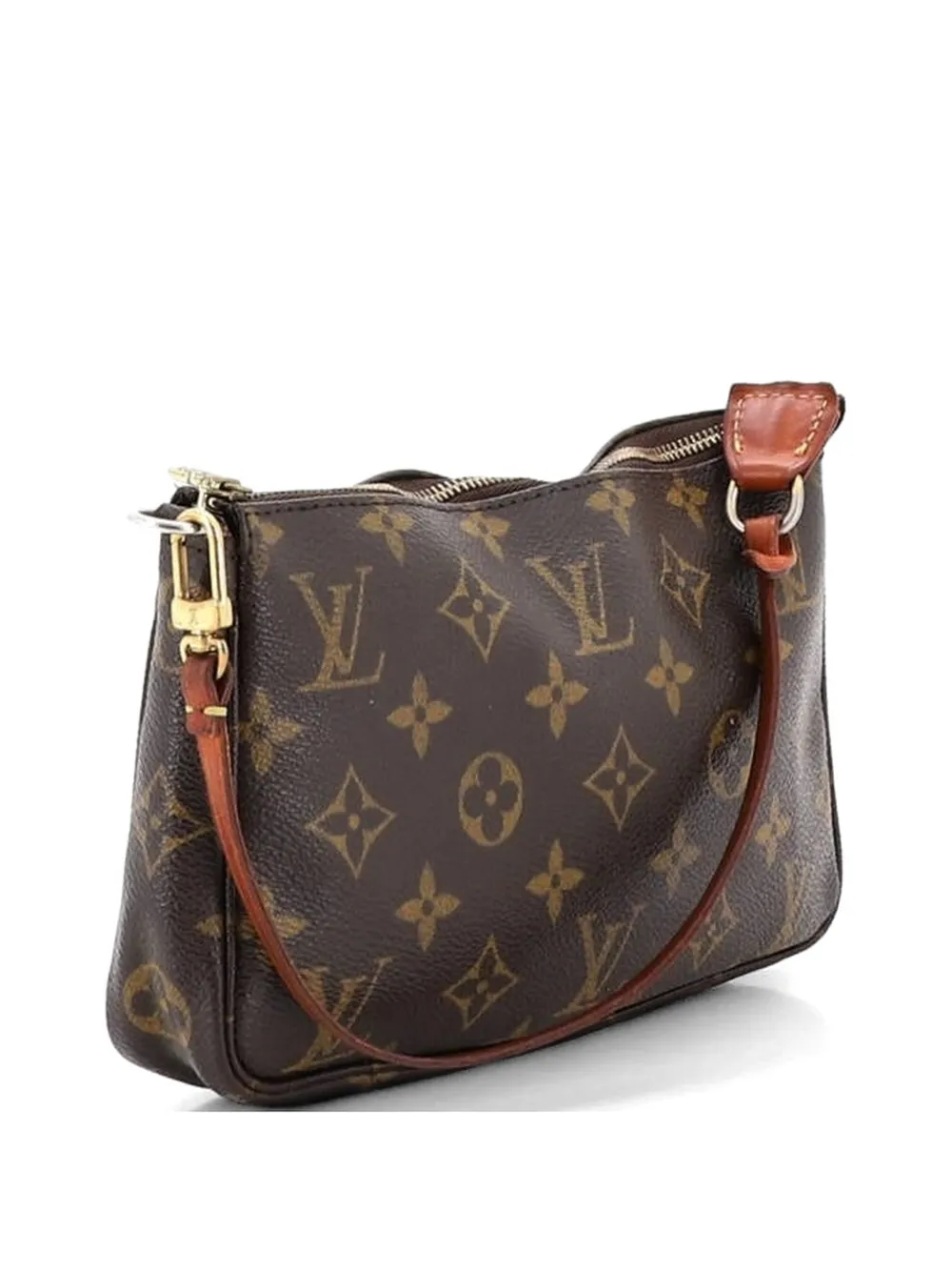 Louis Vuitton Pre-Owned Pochette Accessoires Monogram Canvas clutch bag - Brown