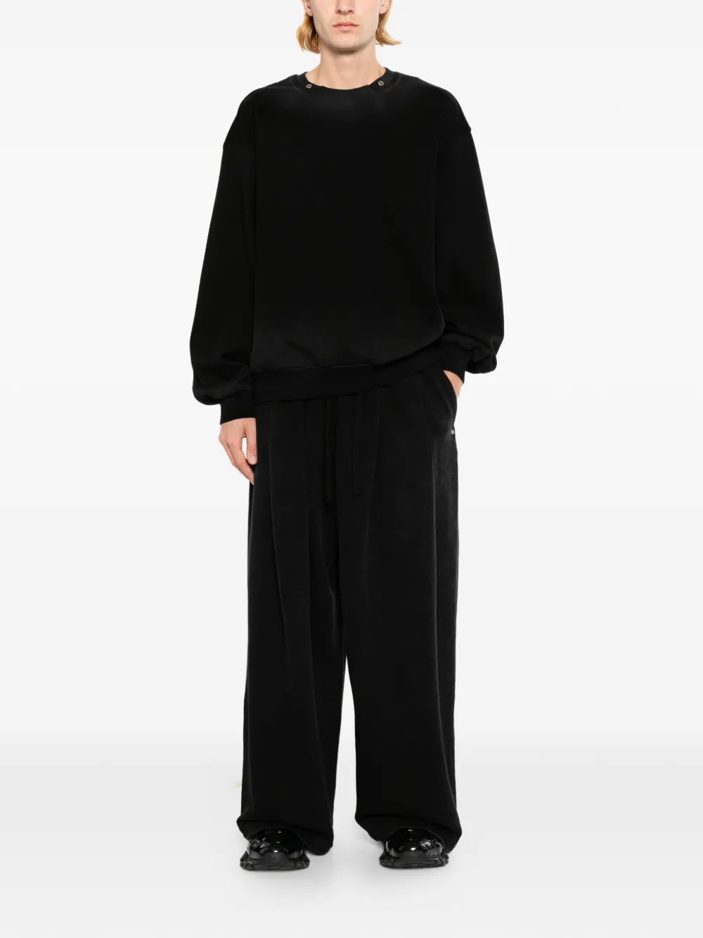 TEAM WANG design Reset sweater Zwart