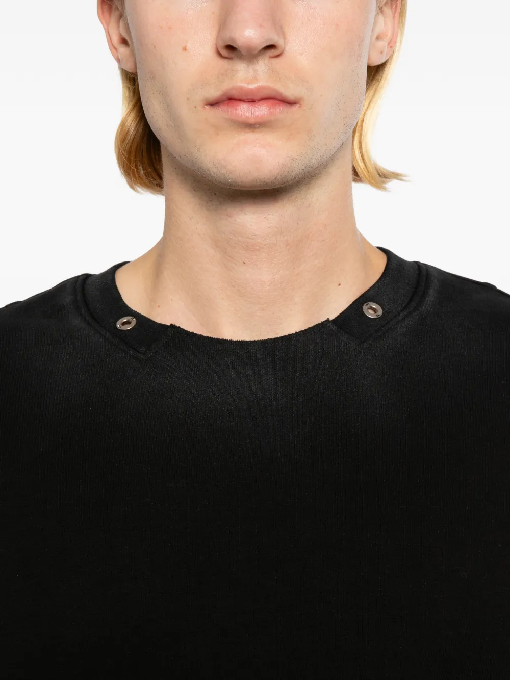 TEAM WANG design Reset sweater Zwart