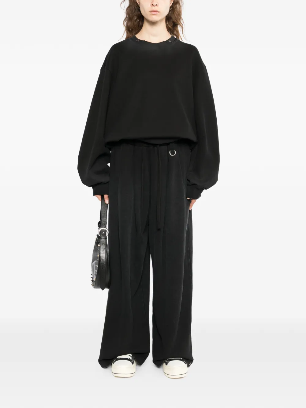 TEAM WANG design Reset sweater Zwart