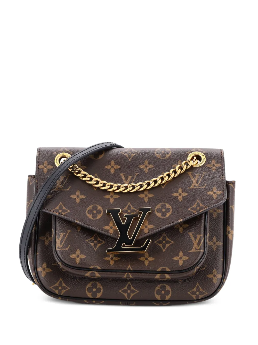Louis Vuitton Pre-Owned Passy Handbag Monogram Canvas crossbody bag - Marrone