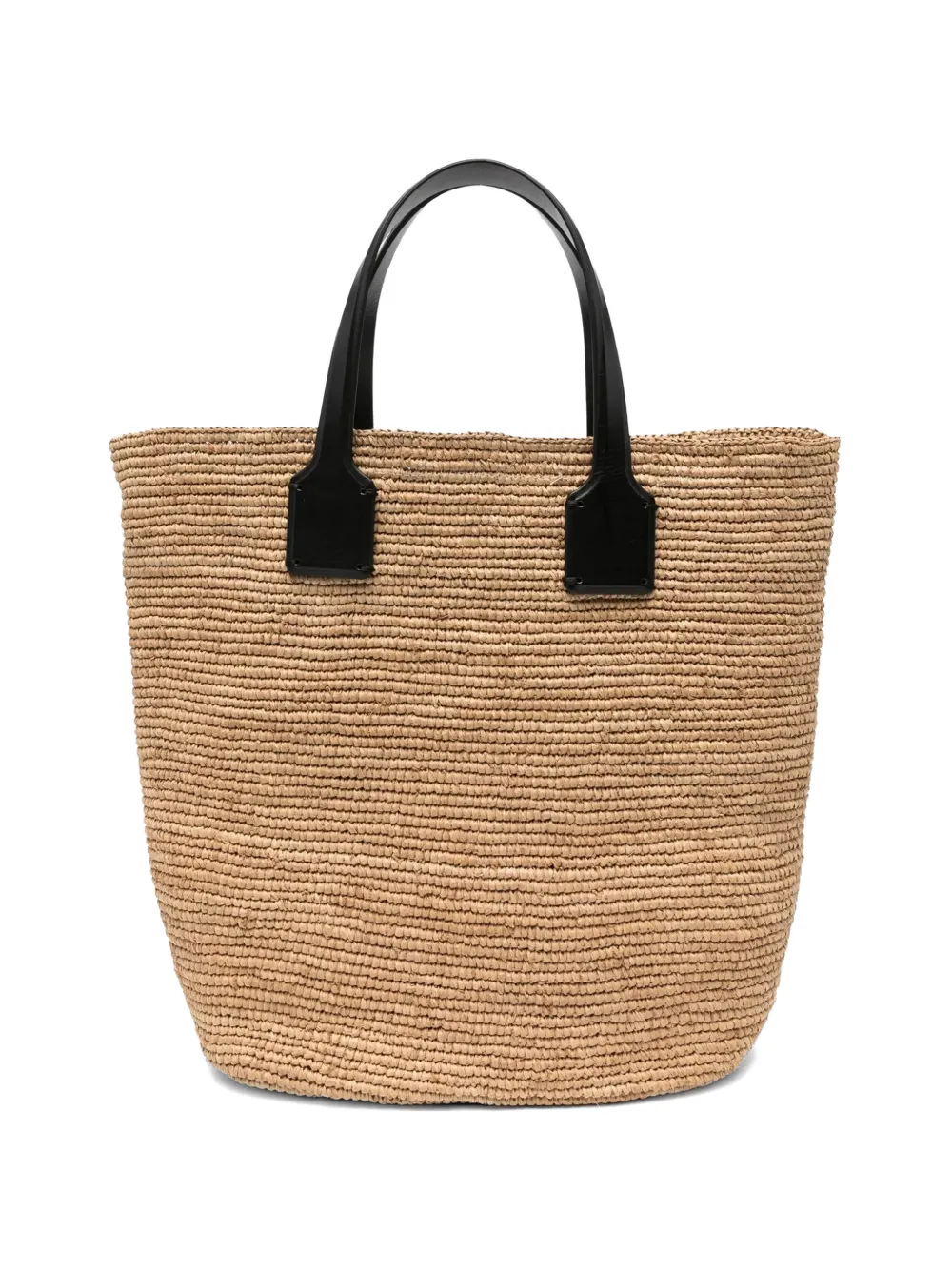 DRAGON DIFFUSION Sacha woven tote bag - Toni neutri