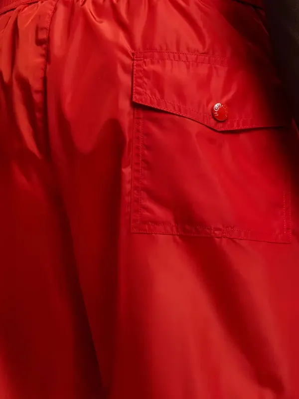Moncler ドローストリング トランクス水着 | レッド | FARFETCH JP