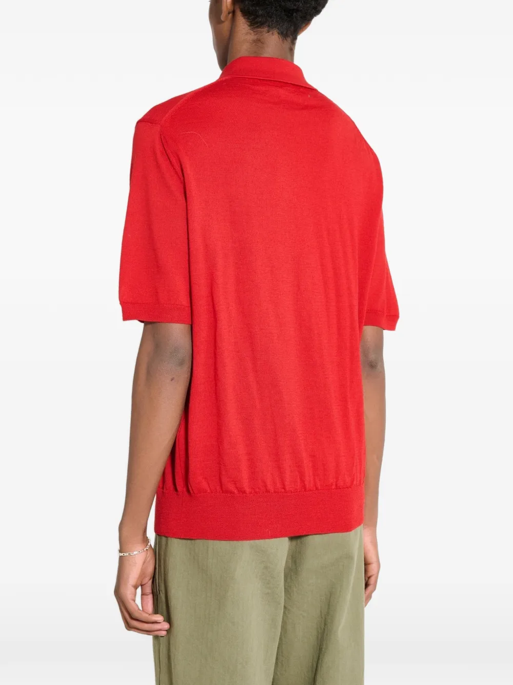 Comme Des Garçons Play T-shirt met hart-logo Rood