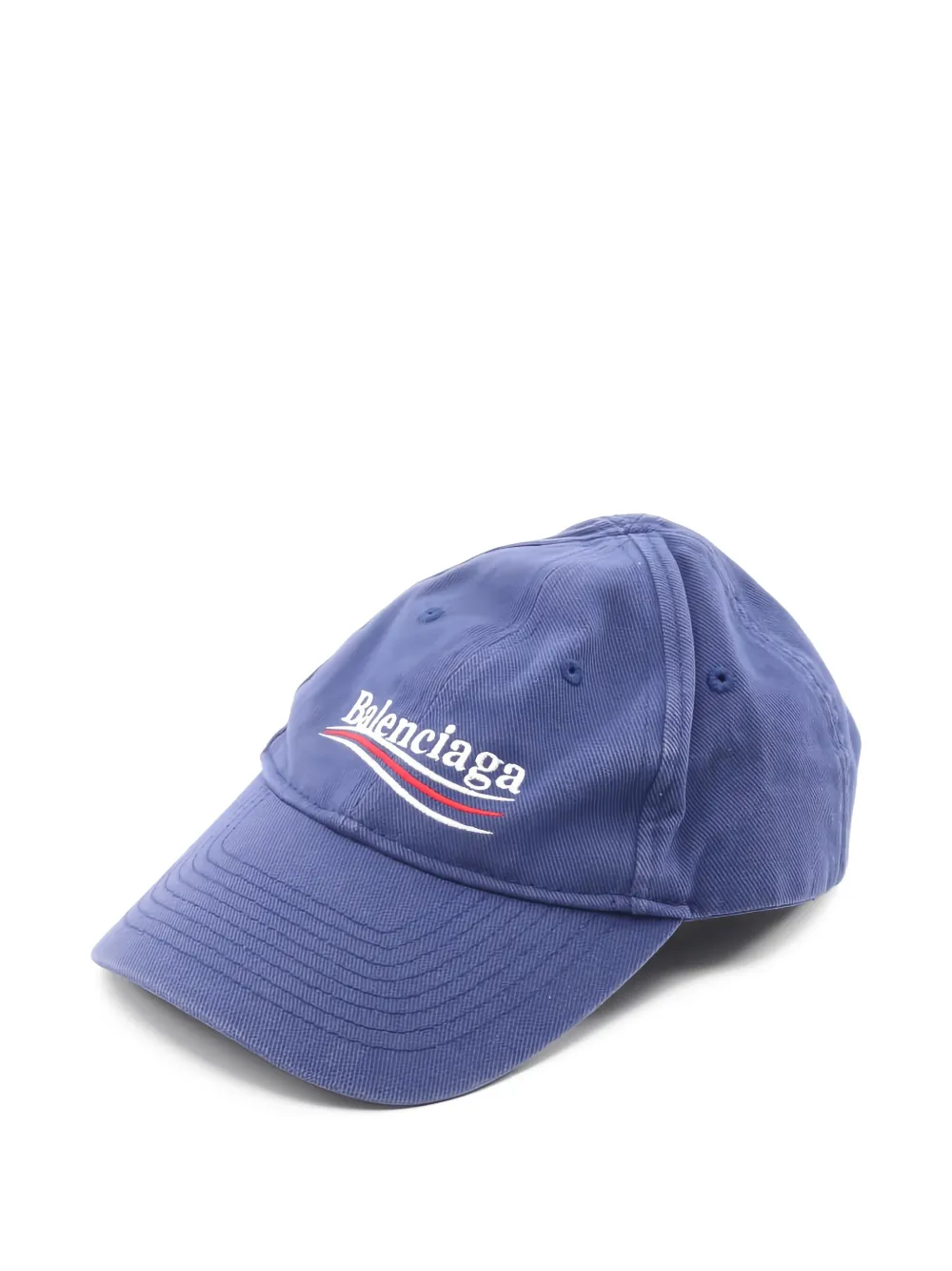Balenciaga Pre-Owned 2000s Campaign logo cap - Blu